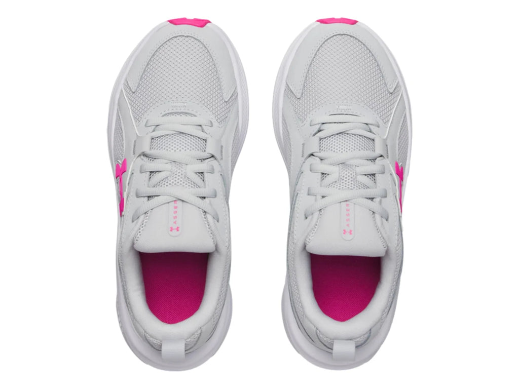 Tenis Under Armour Assert 11 Gris para Niña