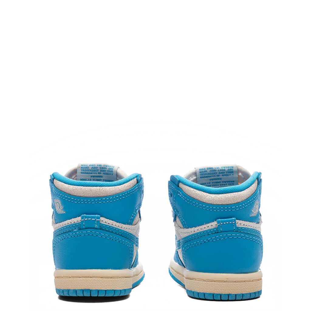 Air Jordan 1 Retro High OG UNC Reimagined TD Dark Powder Blue Sail