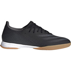 adidas X Ghosted 3 IN Mens Soccer Shoes Core Black Grey