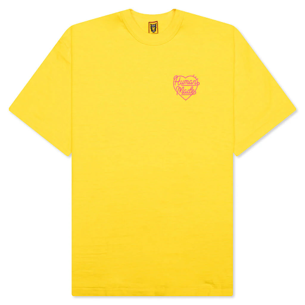 Color T Shirt Yellow