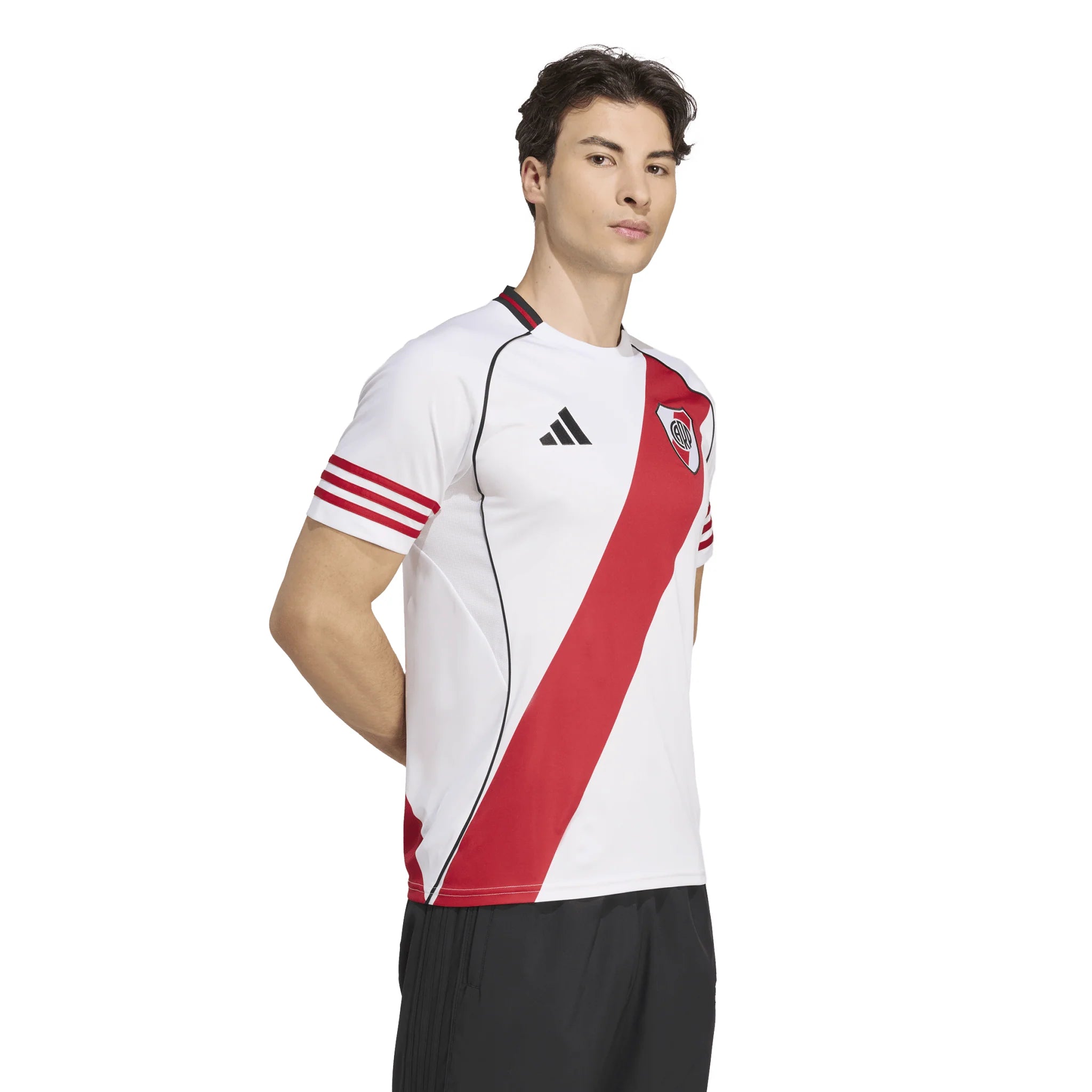 adidas River Plate Home Mens Soccer Jersey 25 26 White