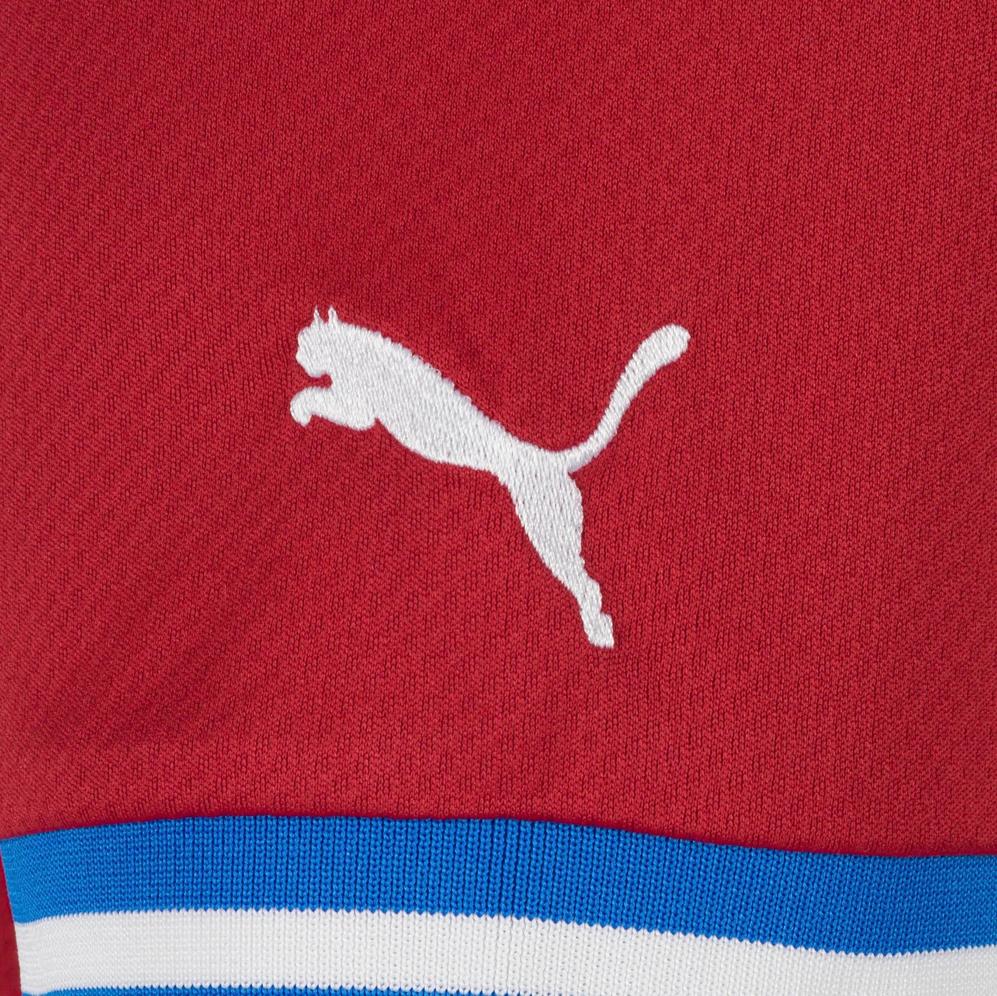 PUMA Mens Czech Republic Home Jersey 22 Red White