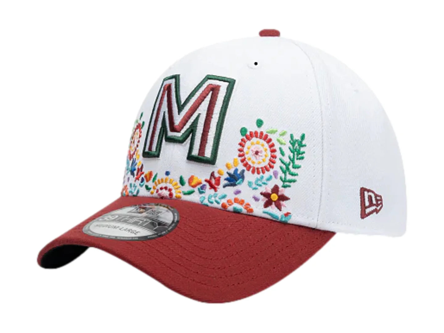 Gorra New Era 3930 México Blanco