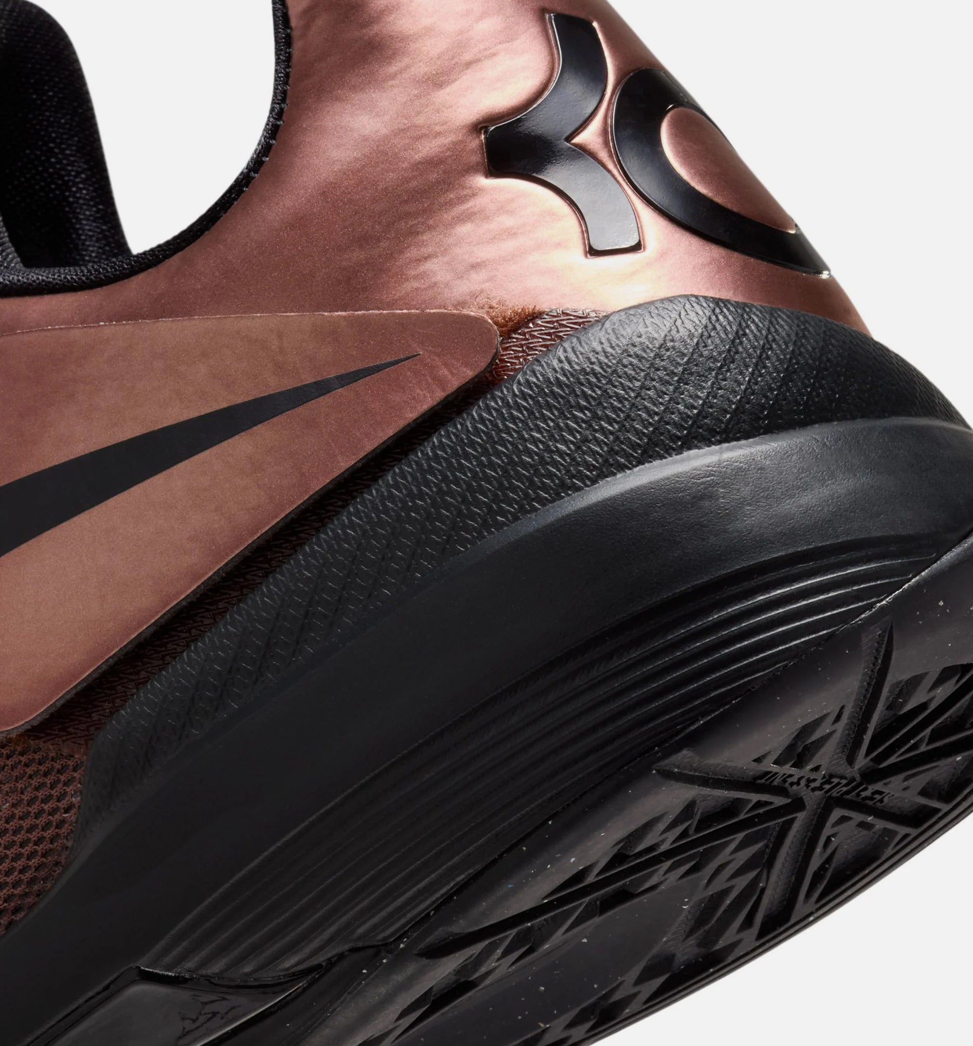 Zoom KD 4 Christmas Mens Lifestyle Shoe Metallic Copper Black