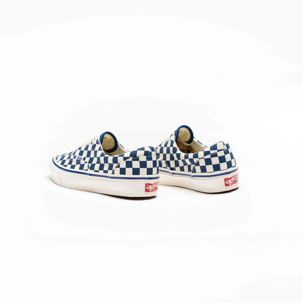 Vault OG Era LX Checkerboard Mens Lifestyle Shoe Blue White