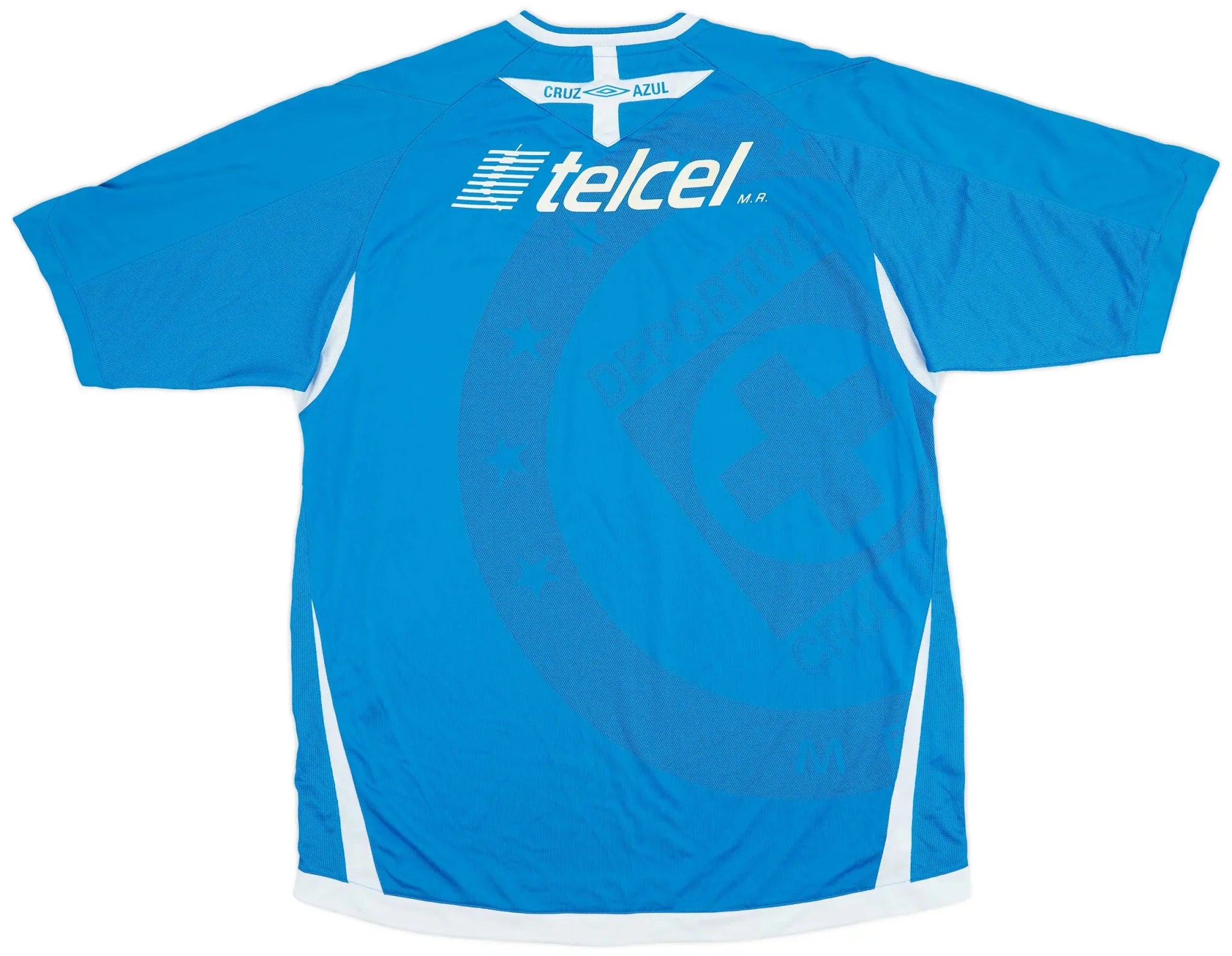 Umbro Youth Cruz Azul Home Jersey 2008 2009 Blue