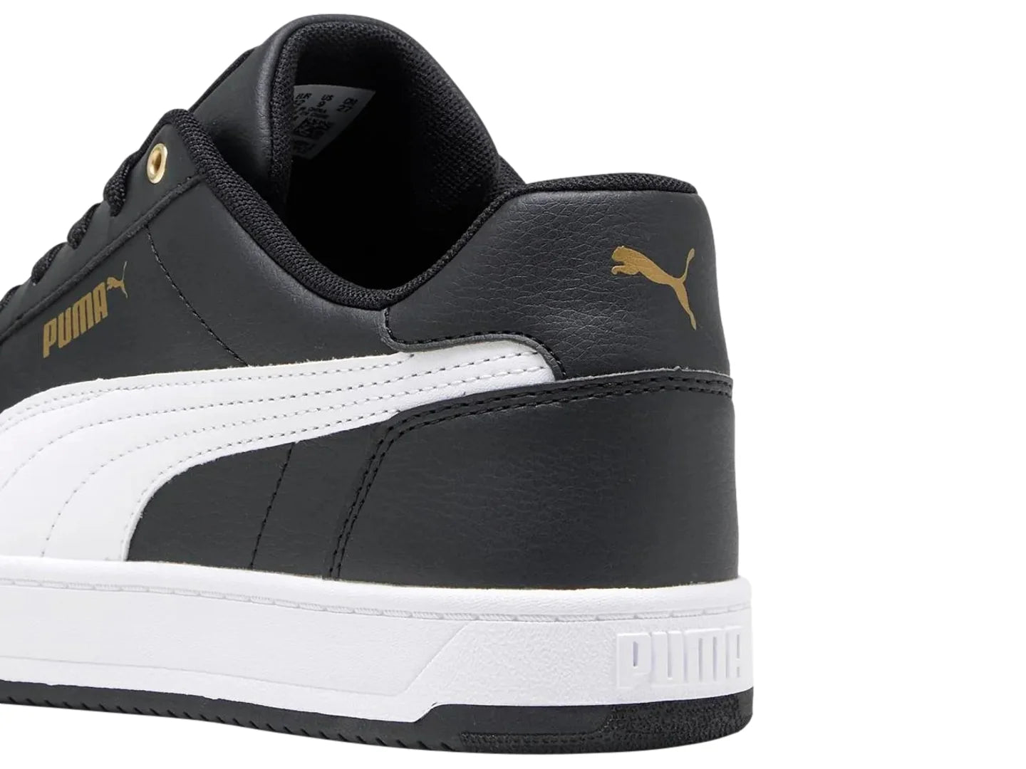 Tenis PUMA Caven 20 Negro y Dorado para Mujer