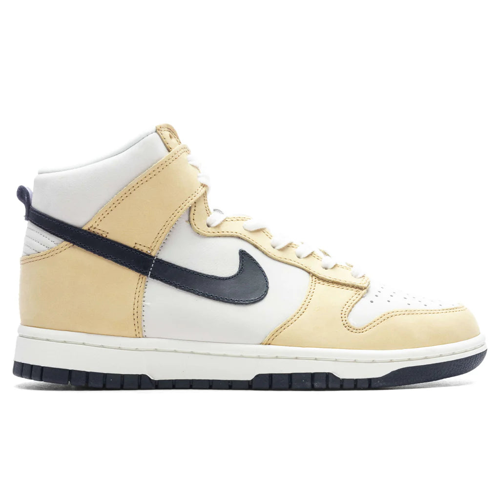 Womens Dunk High Premium Sail Obsidian Sesame