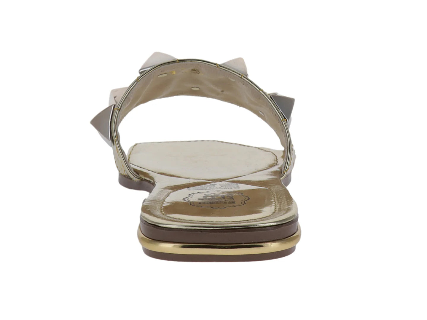 Sandalias MELIANA Charol Dorado para Mujer