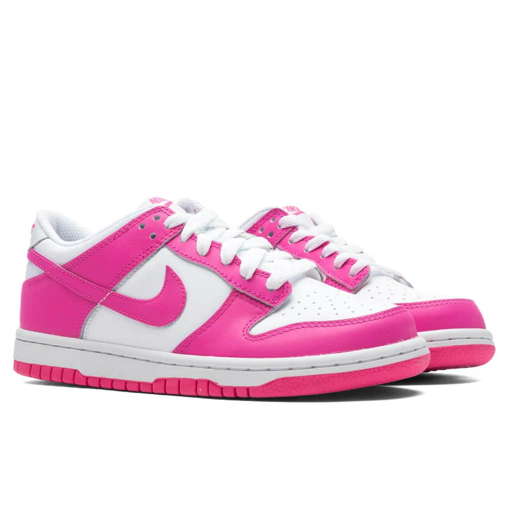 Dunk Low GS White Laser Fuchisa
