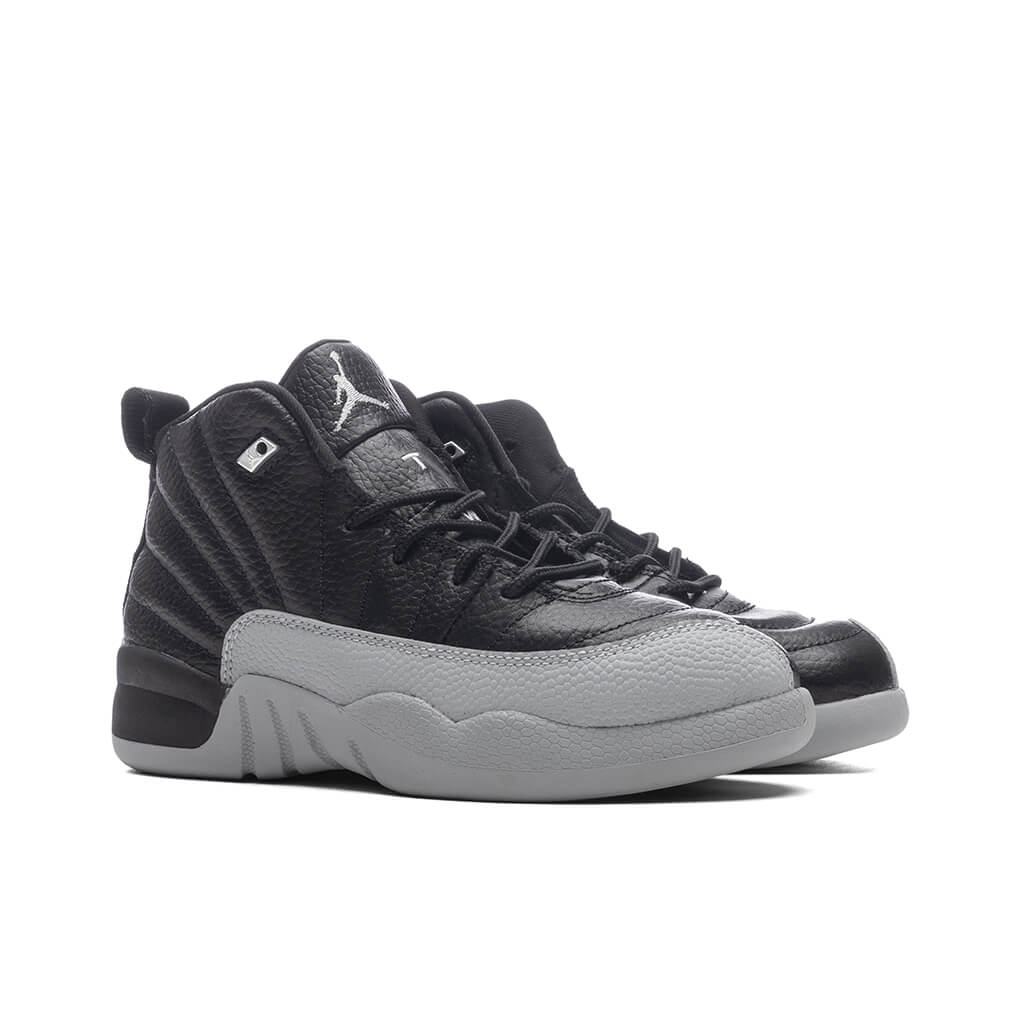 Air Jordan 12 Retro PS Barons Black Wolf Grey White