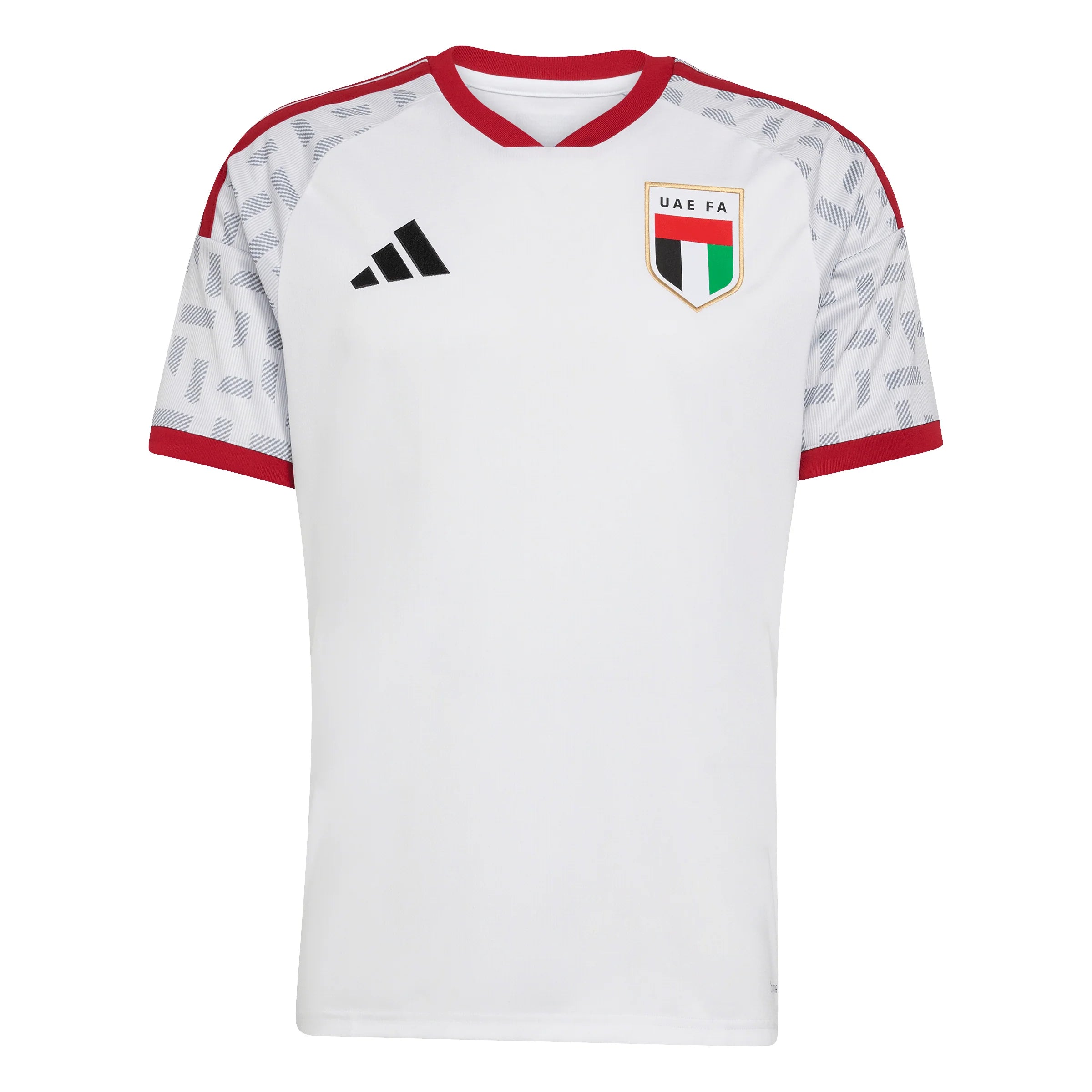 adidas United Arab Emirates Home Mens Soccer Jersey 2026 White