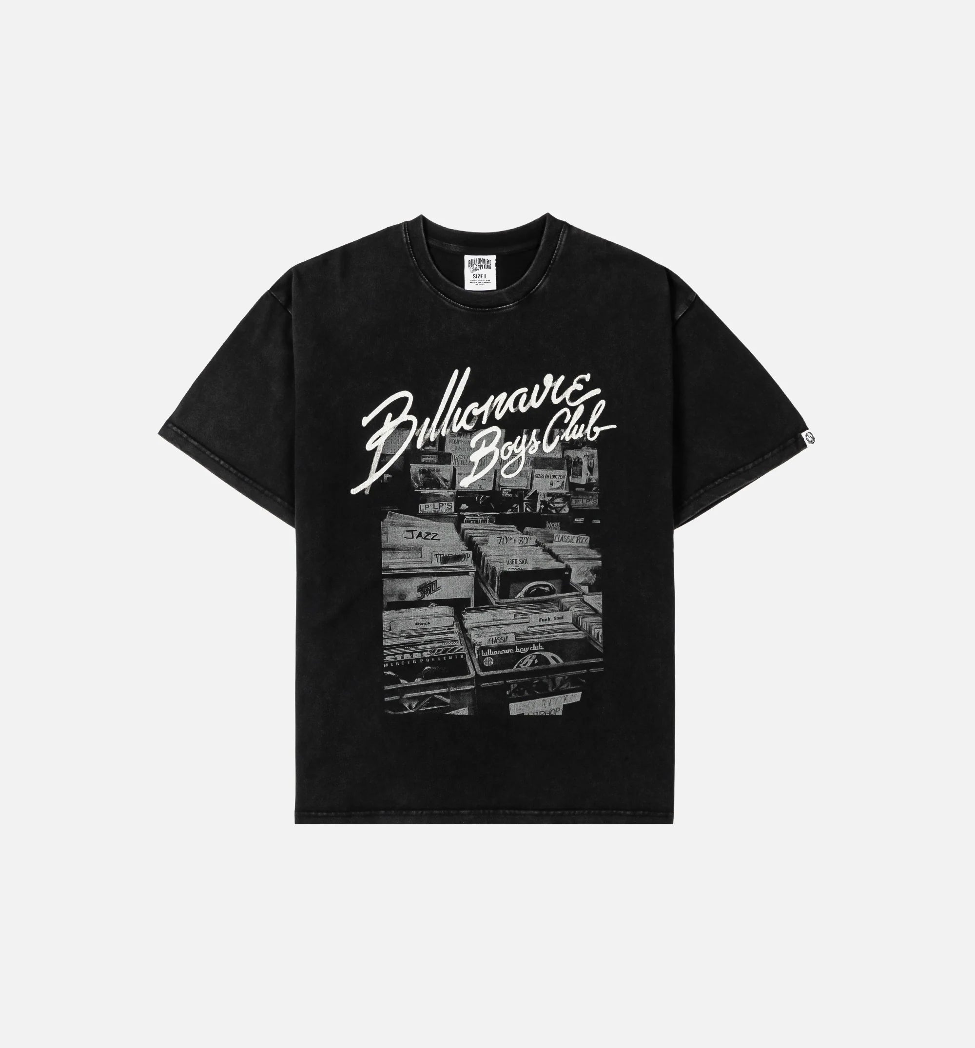 Crates Knit Mens Short Sleeve Shirt Black