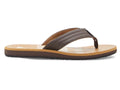 Sandalias Quiksilver Carver Print Color Tan para Hombre