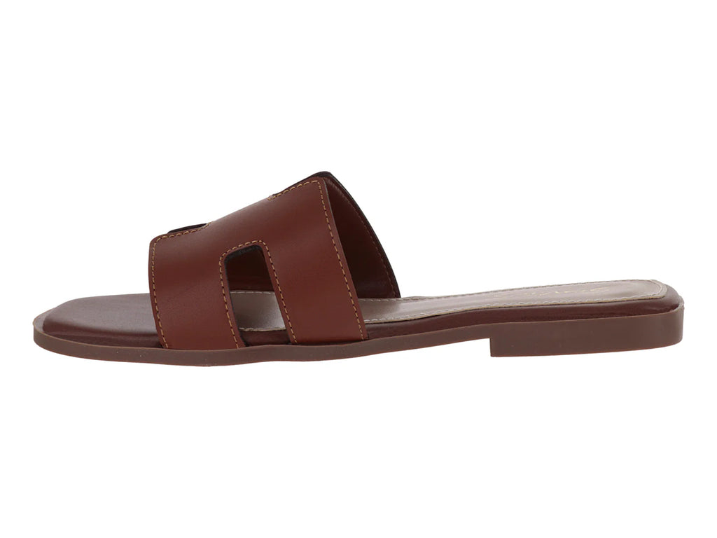 Sandalias Senties Sicilia Cognac para Mujer