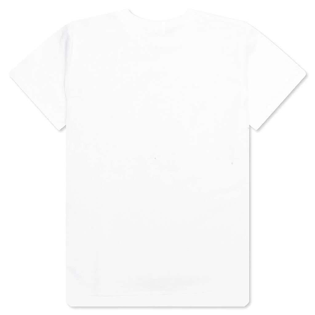 Kids Baby Milo Skull Glow In The Dark Tee White