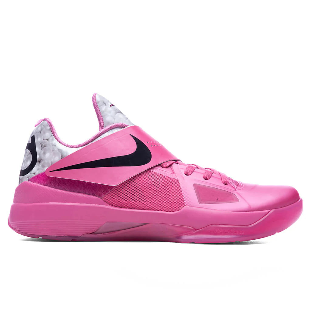 KD Zoom IV Aunt Pearl Pinkfire II Black Metallic Silver