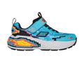 Tenis Skechers Mega Craft 4K Azul para Niño