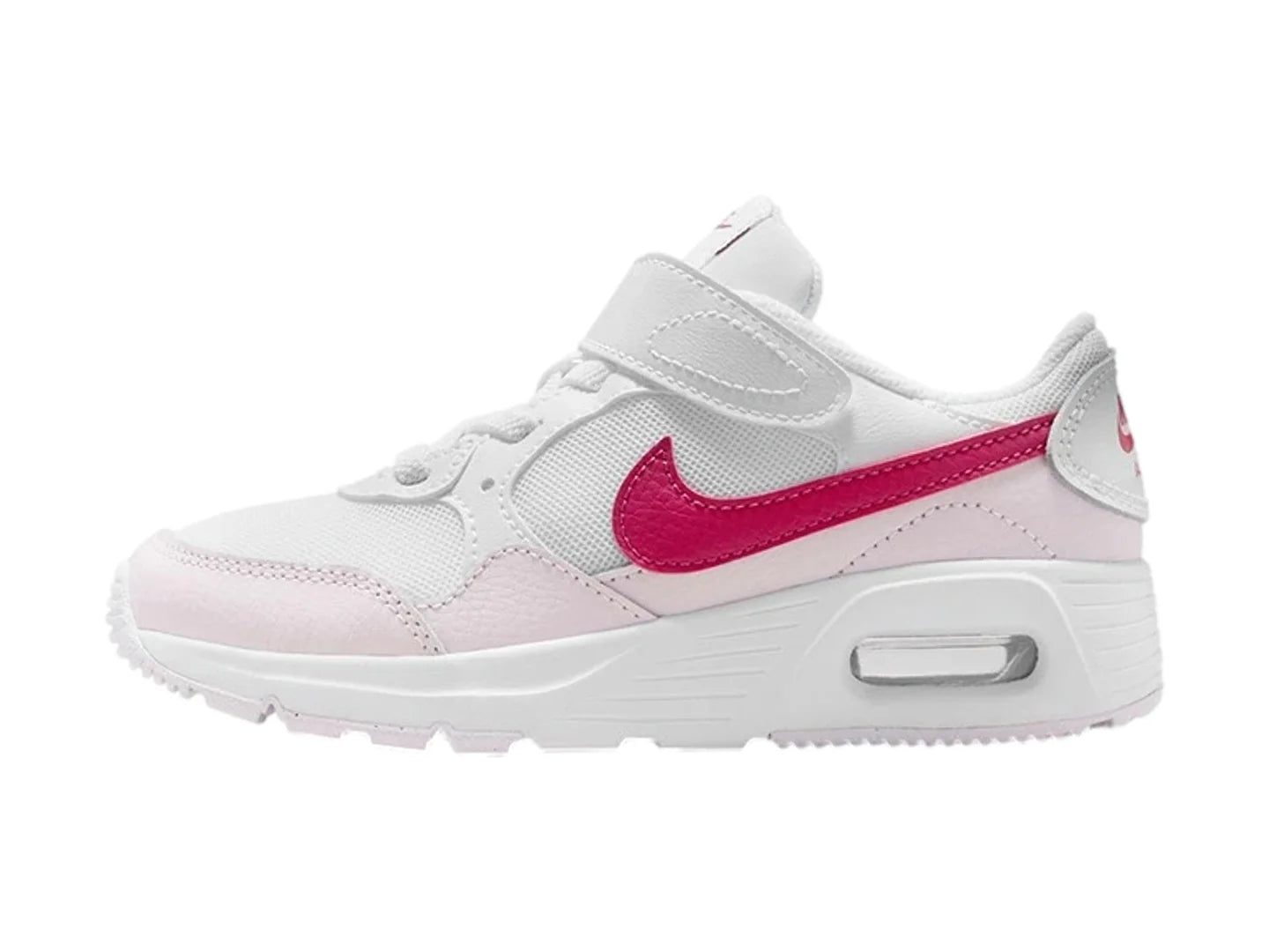 Tenis Nike Air Max SC Blanco y Violeta para Niña