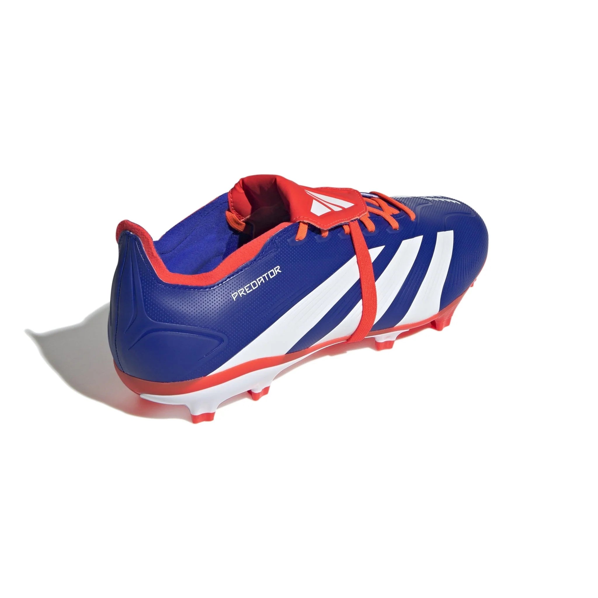 adidas Predator League FT FG Firm Ground Cleats Lucid Blue White Solar Red