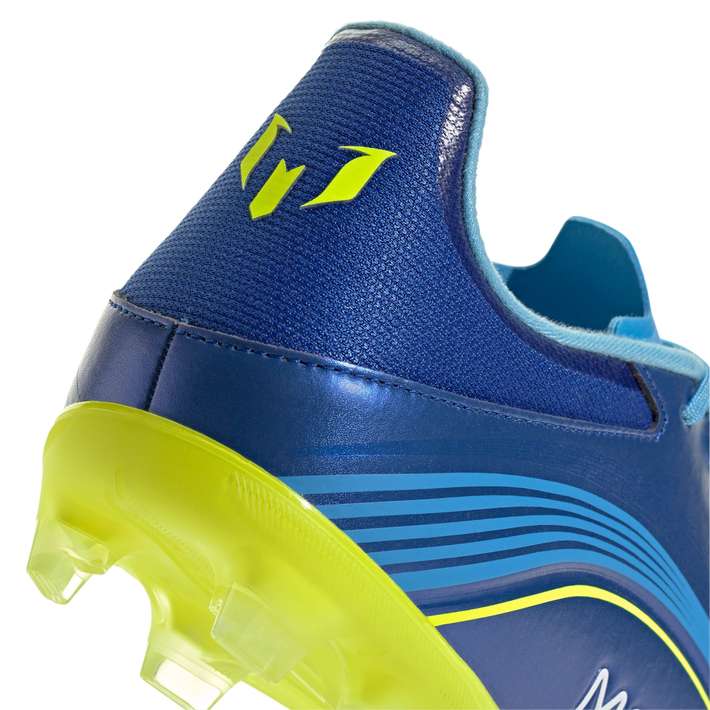 adidas F50 Messi League FG MG Mens Soccer Cleats Royal Blue Yellow Blue