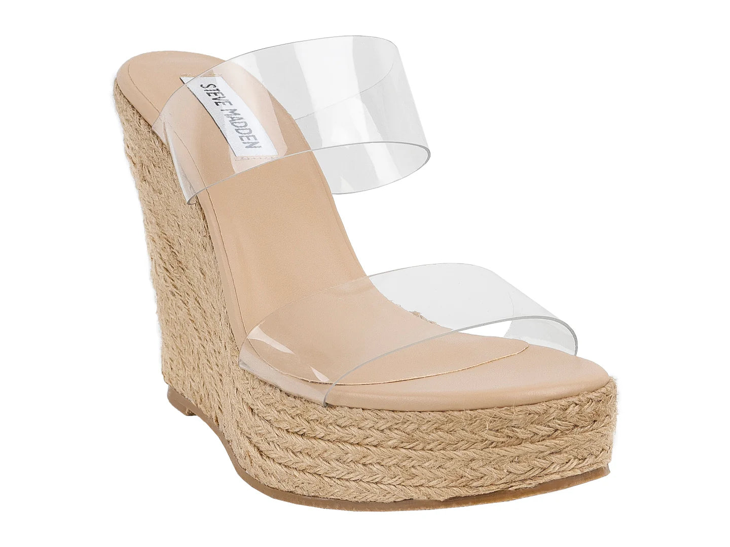 Sandalias Steve Madden Sedate Clear Transparentes para Mujer