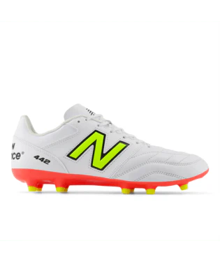 New Balance 442 V2 Team FG Firm Ground White