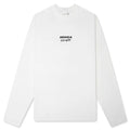 Running Shit L S Tee White