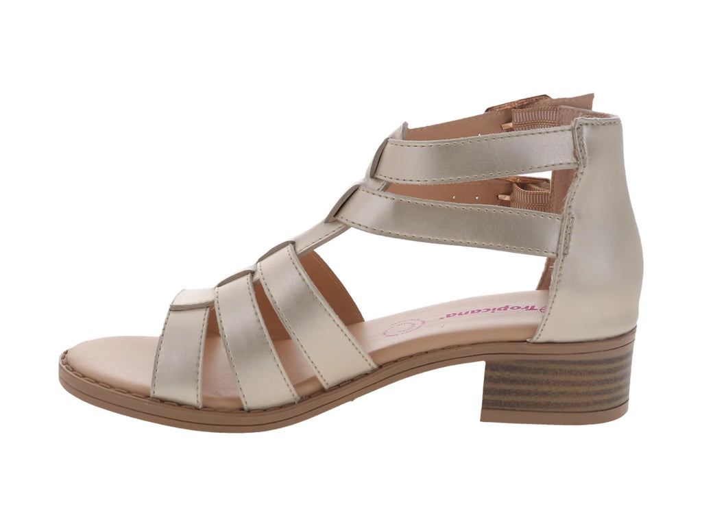 Sandalias Tropicana Champagne para Niña