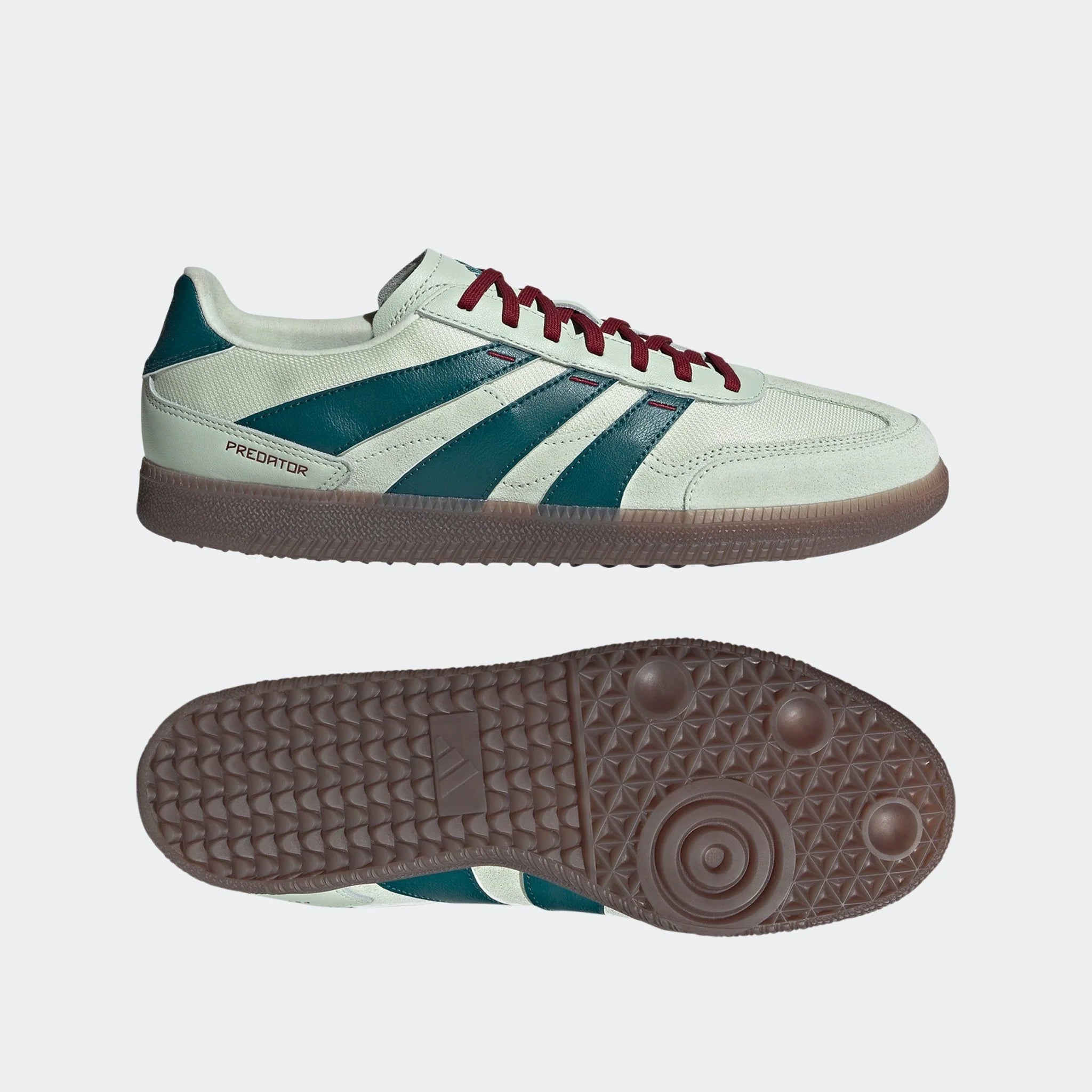 adidas Mexico Predator Freestyle Indoor Boots Linen Green Mystery Green Burgundy