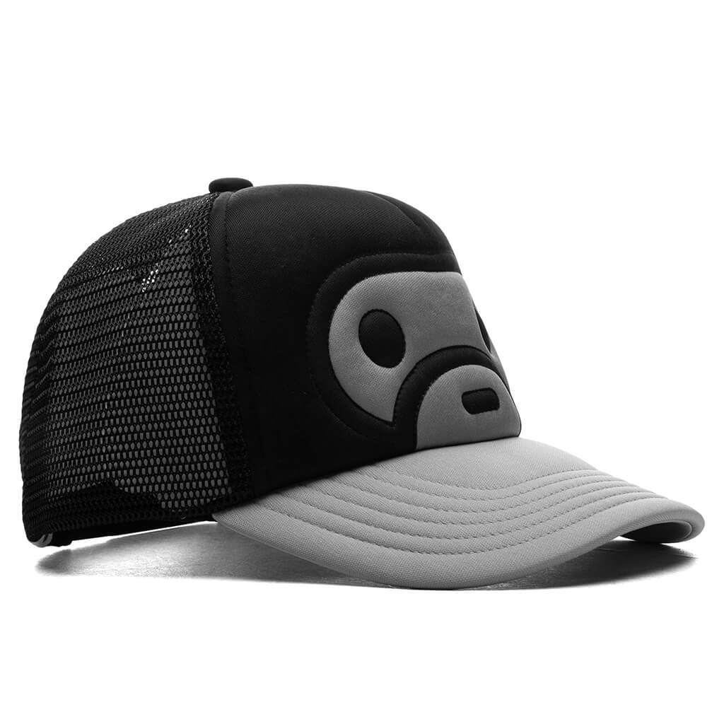 Kids Milo Face Mesh Cap Black