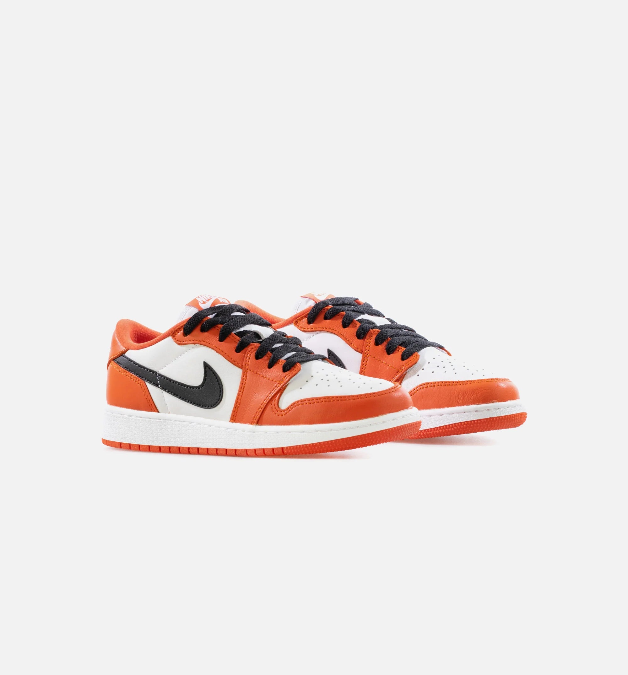 Air Jordan 1 Low OG Starfish Grade School Lifestyle Shoe Orange Black White Limit One Per Customer