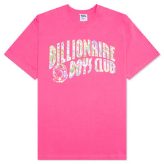 BB Arch S S Tee Carmine Rose