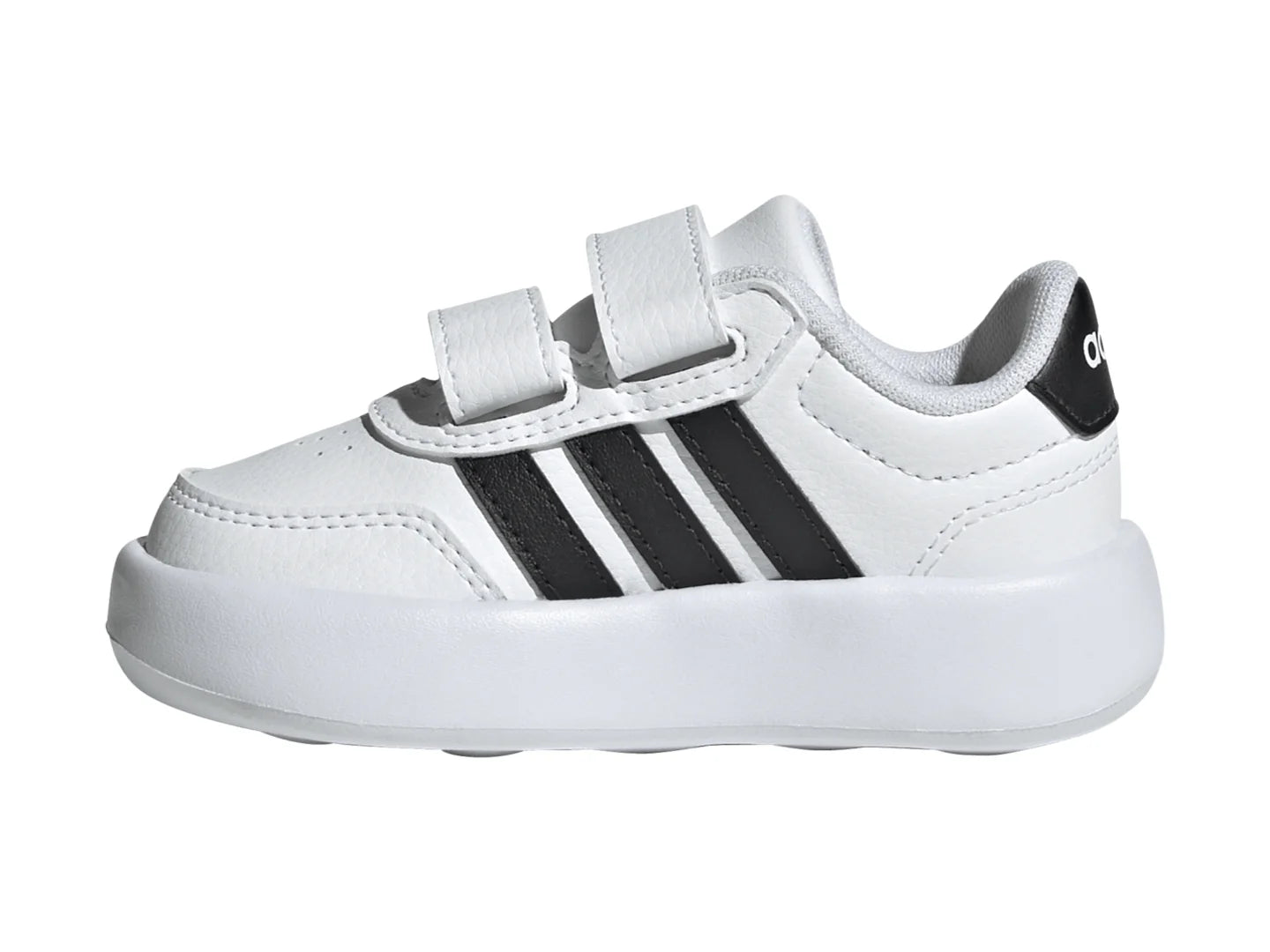 Tenis Adidas Breaknet 30 Blanco y Negro para Niño