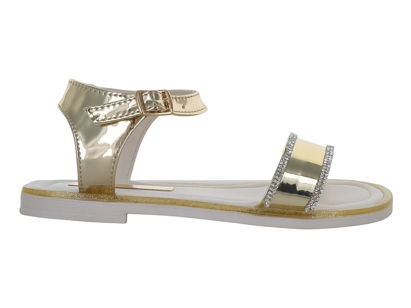Sandalias Mia Bonita Oro para Niña