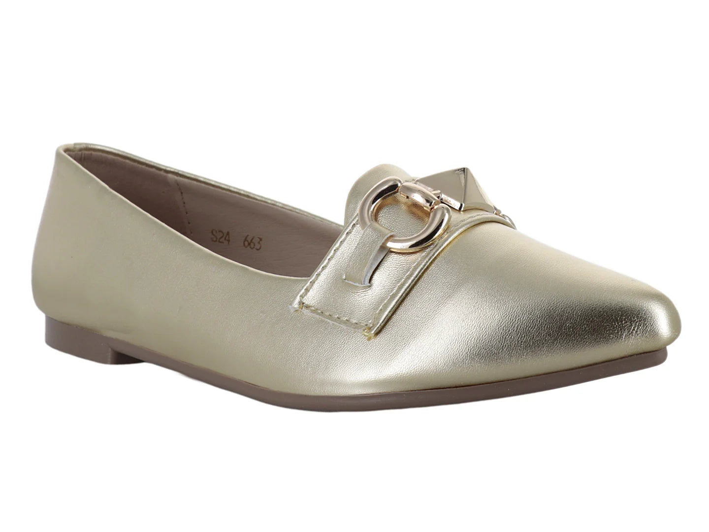 Balerinas MELIANA Color Oro Inglés para Mujer