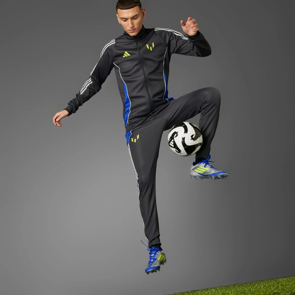 adidas F50 League Messi Firm Multi Ground Boots Silver Yellow