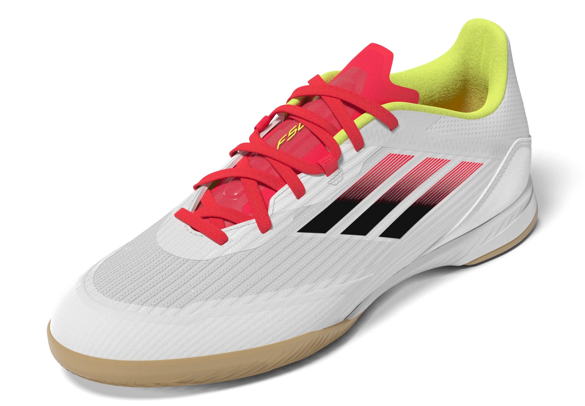 adidas F50 League Indoor Boots White Black