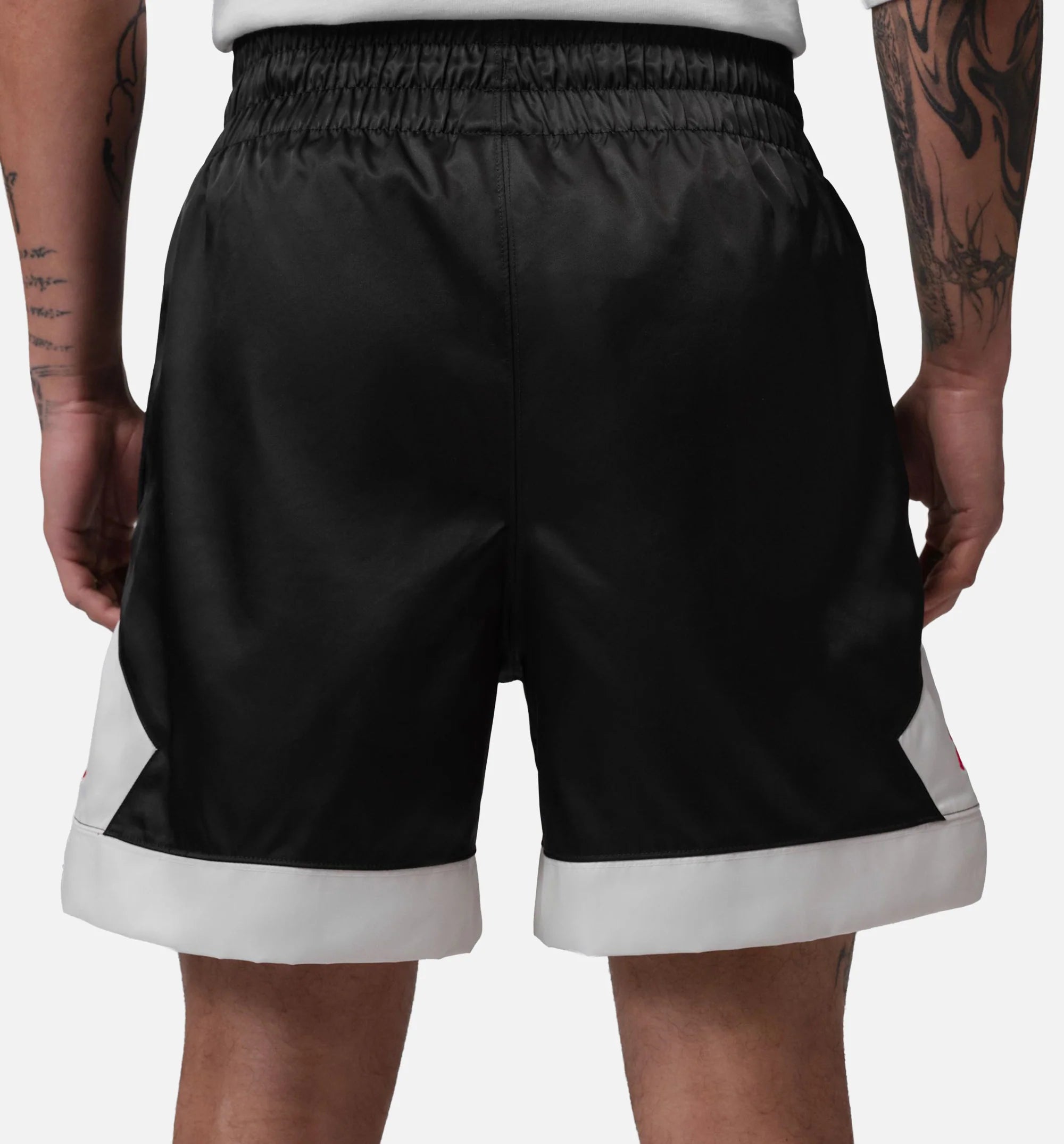 Flight Muay Thai Mens Shorts Black Sail University Red