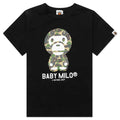 Kids Abc Camo Baby Milo Tee Black