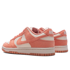 Womens Dunk Low Soft Pear Apricot Agate White