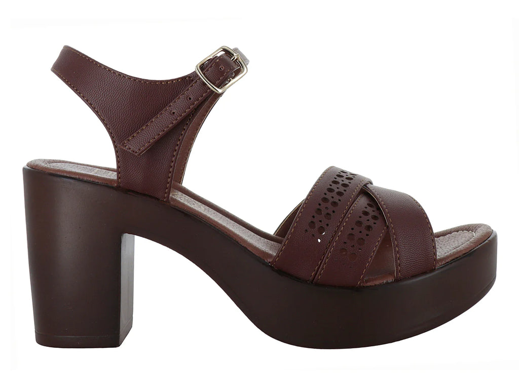 Sandalias Luna Rosa Color Comino para Mujer