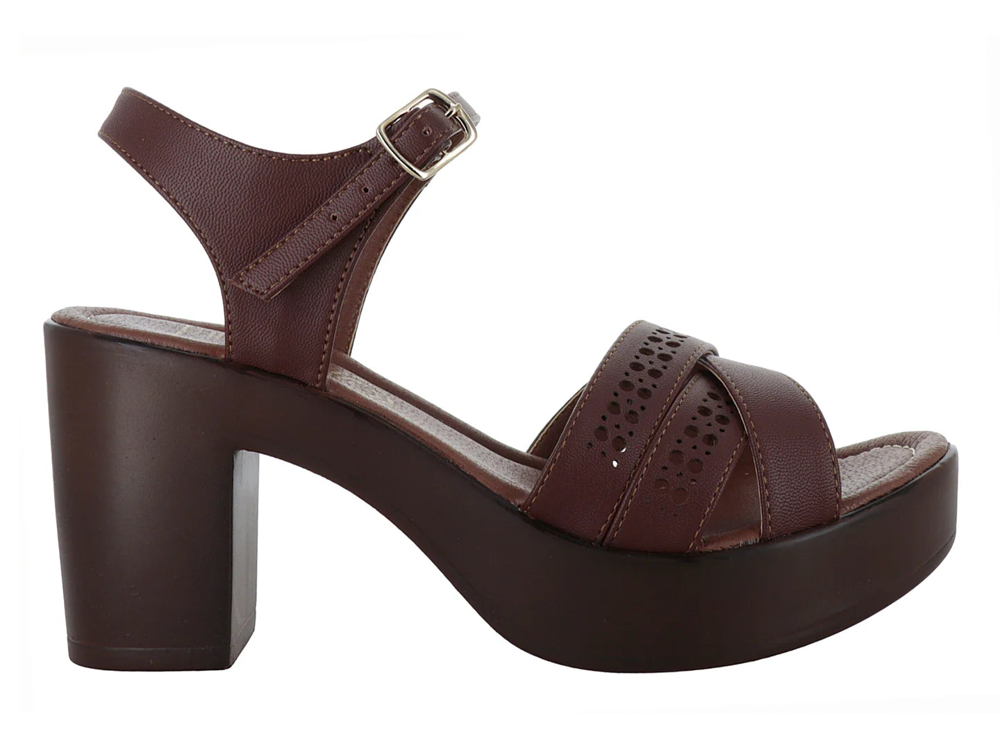 Sandalias Luna Rosa Color Comino para Mujer