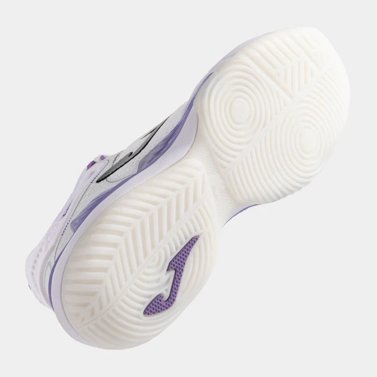 Joma PStroke Womens Pickleball Shoes White Purple