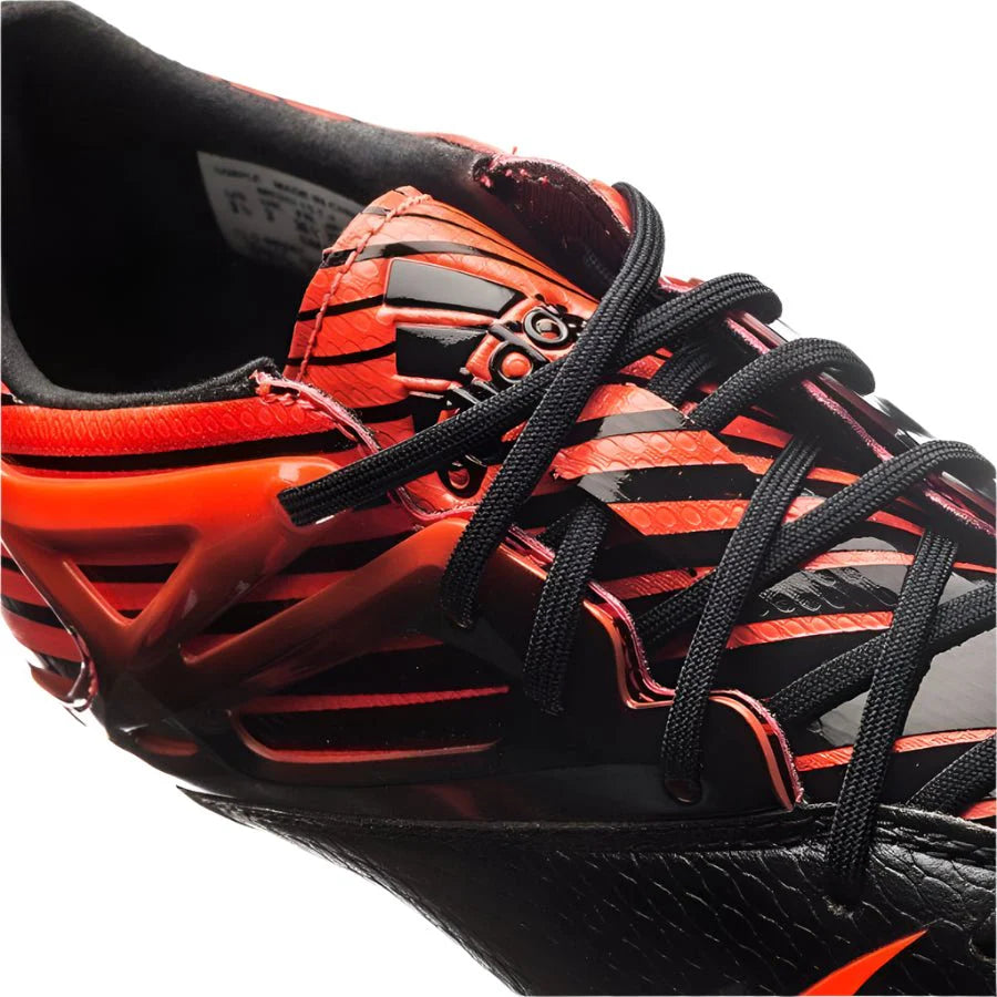 adidas Messi 151 FG AG Multi Ground Youth Soccer Cleats Black Solar Green Solar Red