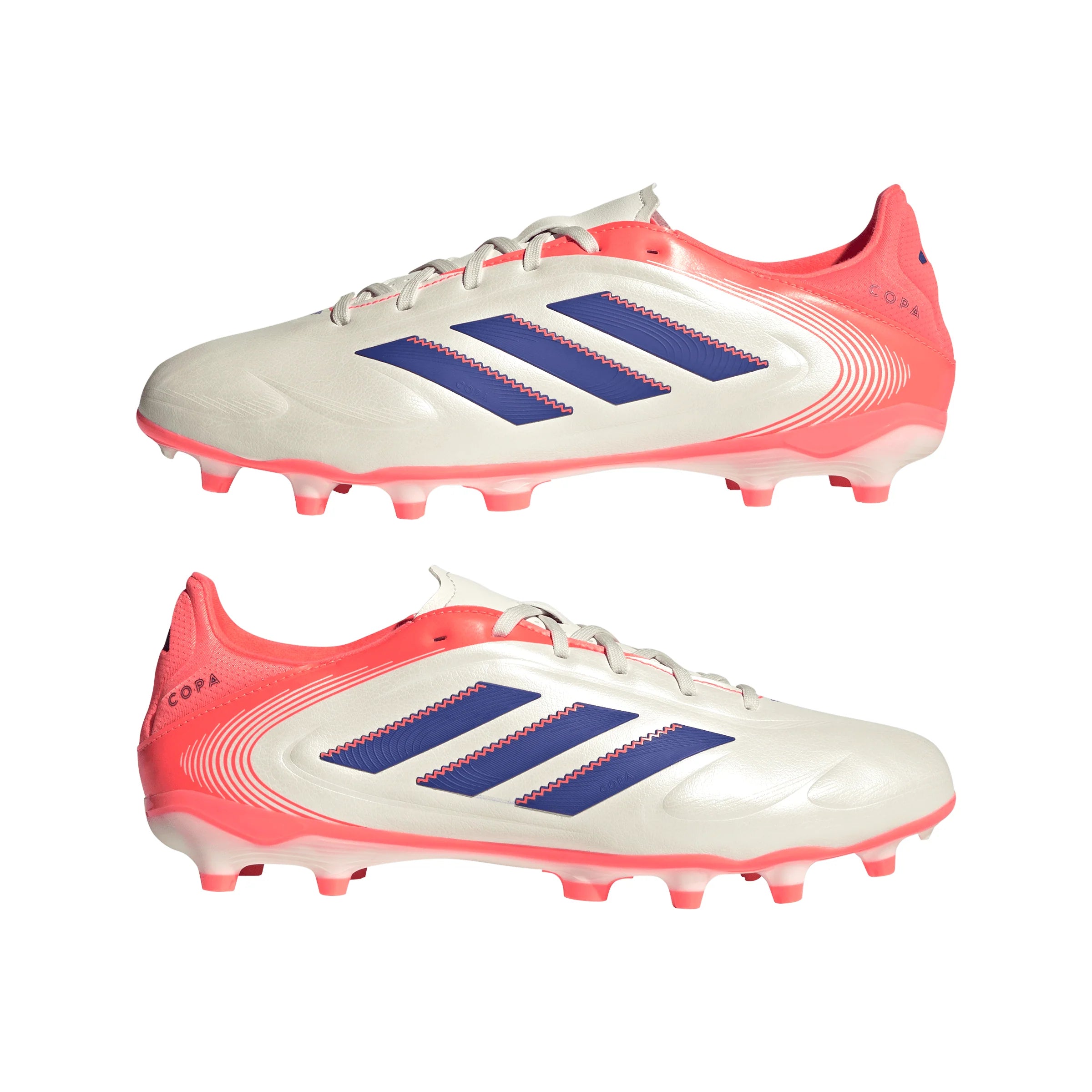 adidas Copa Pure III League FG MG Mens Soccer Cleats White Blue Orange