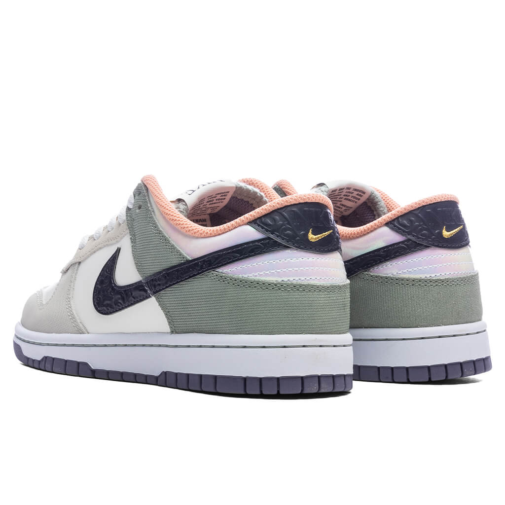 Dunk Low Retro Floral Swoosh Sail Gridiron Light Bone Jade Horizon Apricot Agate Daybreak