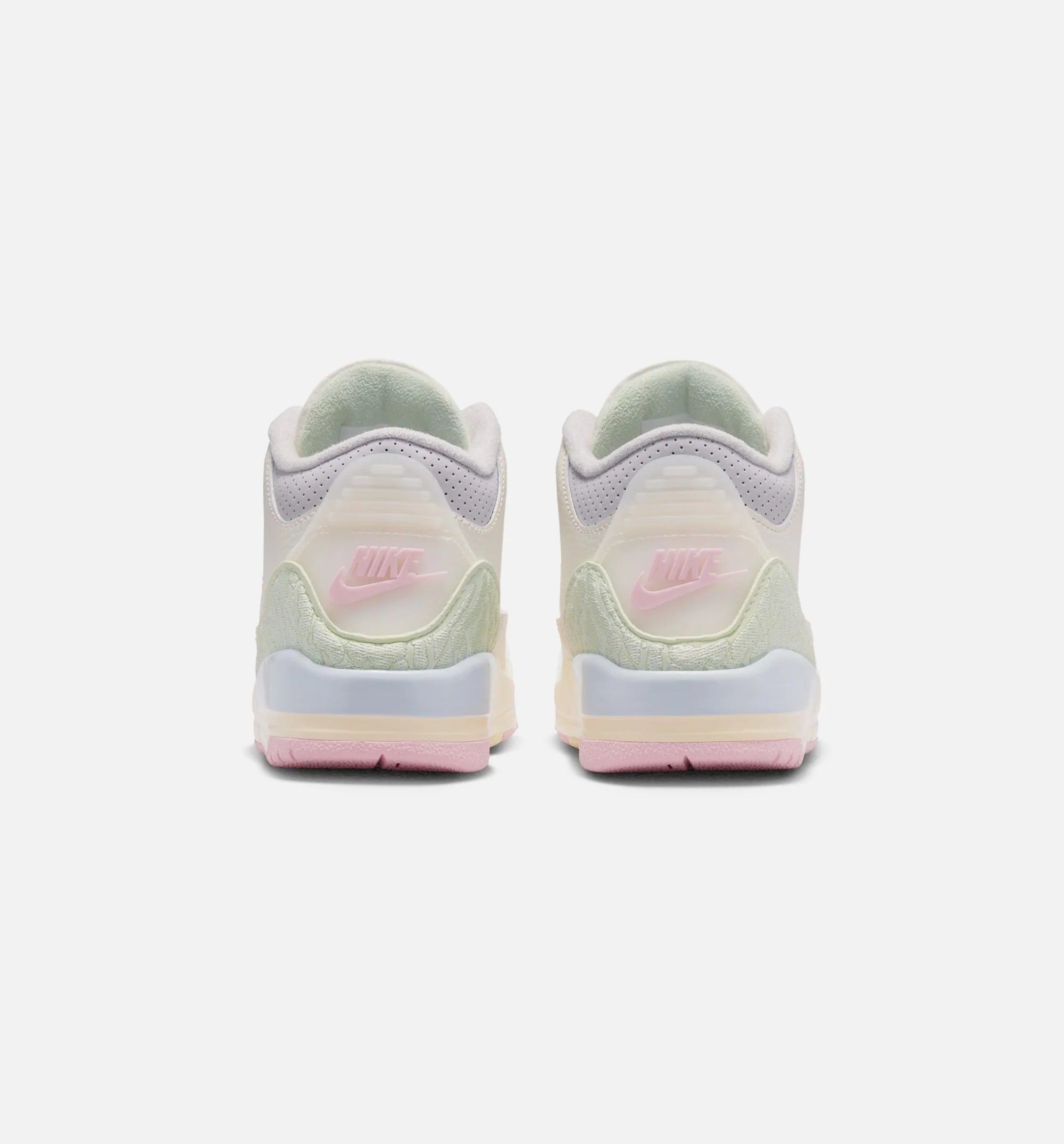 Air Jordan 3 Retro Sail and Jade Aura Preschool Lifestyle Shoe Sail Aura Jade Aura Iris Whisper