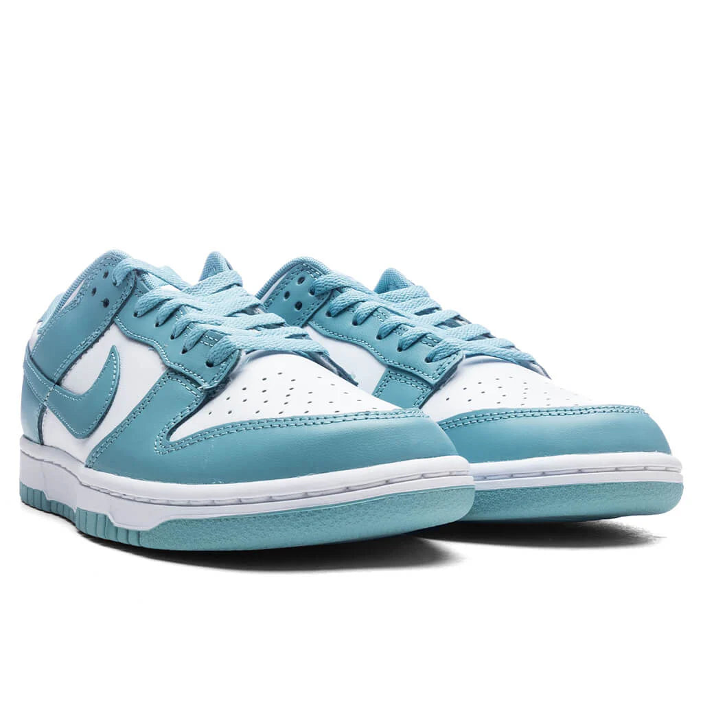 Dunk Low Retro White Denim Turq