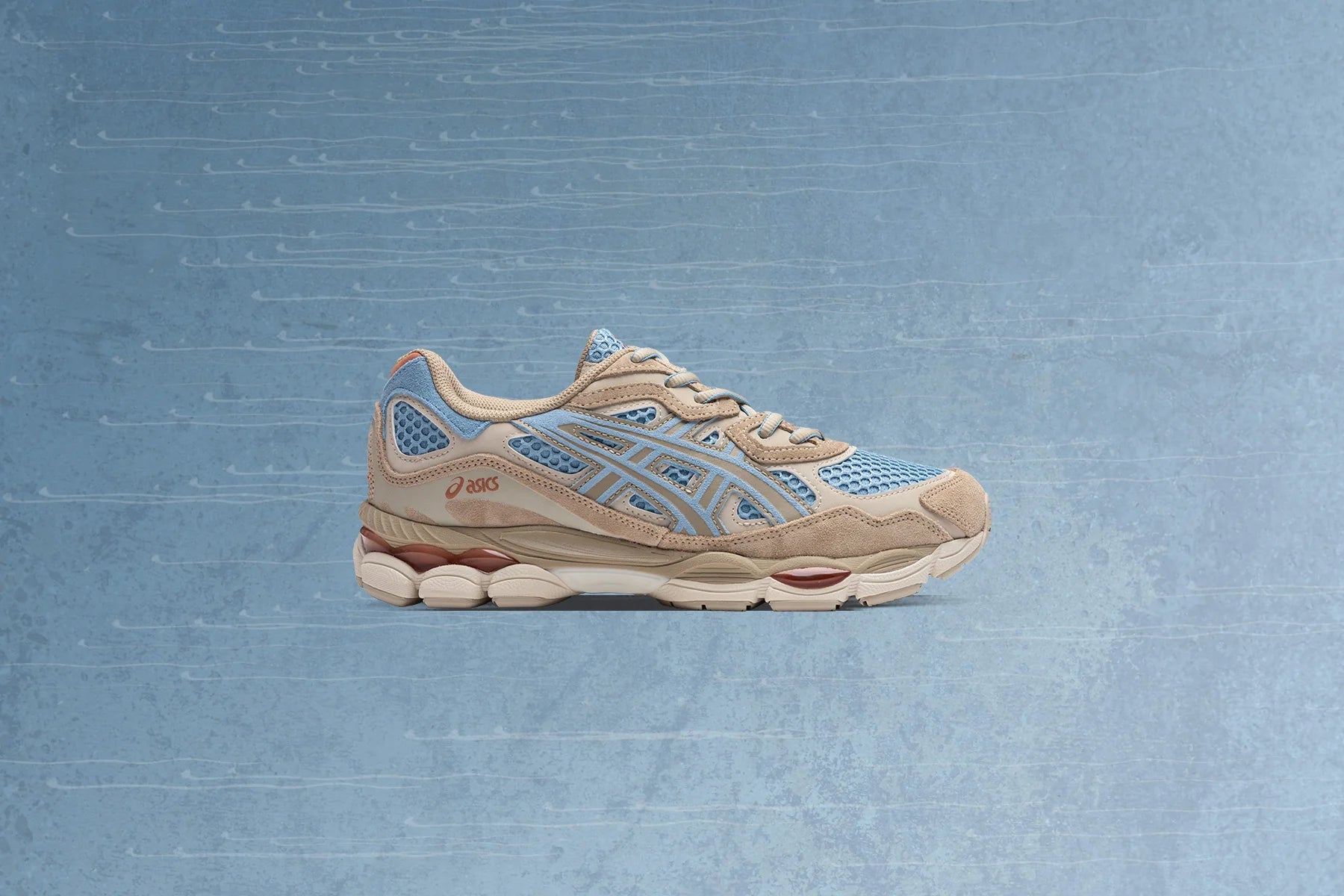 Gel NYC Harbour Blue Wood Crepe